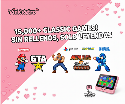 Consola Legendaria con 12,000 Juegos Clásicos
